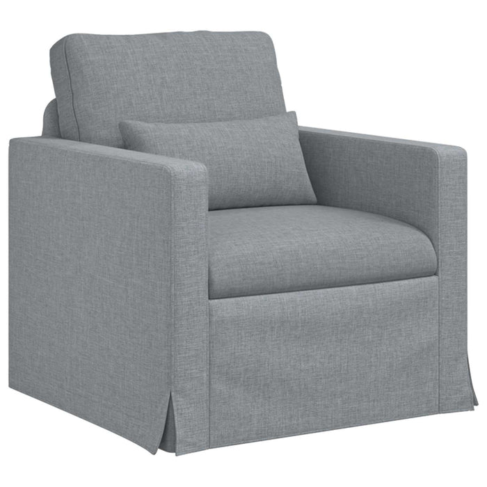 Canapea Gri deschis 78 x 78 x 80 cm Metal - WALTI WALTI