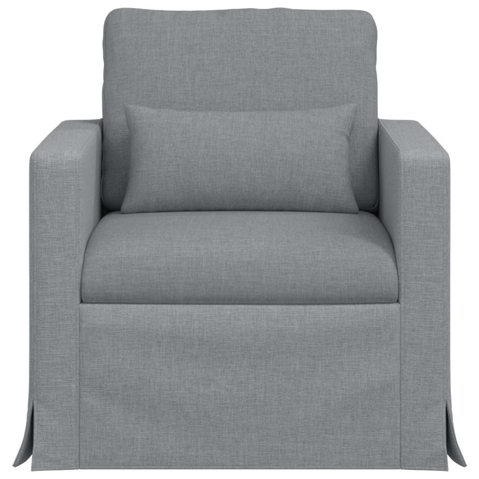 Canapea Gri deschis 78 x 78 x 80 cm Metal - WALTI WALTI
