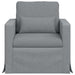 Canapea Gri deschis 78 x 78 x 80 cm Metal - WALTI WALTI
