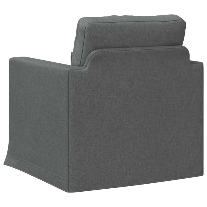 Canapea Gri închis 78 x 78 x 80 cm Metal - WALTI WALTI