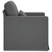 Canapea Gri închis 78 x 78 x 80 cm Metal - WALTI WALTI