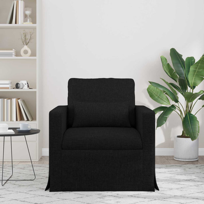 Canapea Negru 78 x 78 x 80 cm Metal - WALTI WALTI
