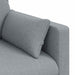 Canapea Gri deschis 198 x 78 x 80 cm Metal - WALTI WALTI