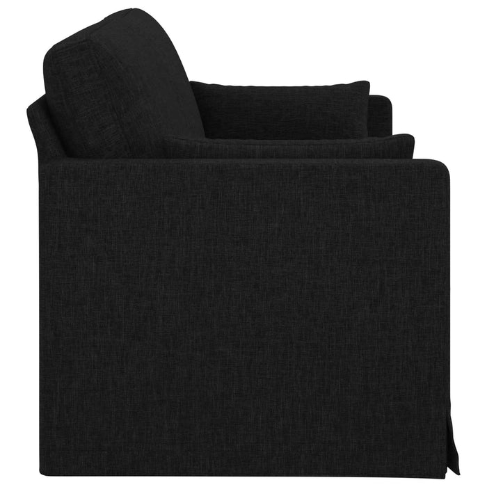 Canapea Negru 198 x 78 x 80 cm Metal - WALTI WALTI