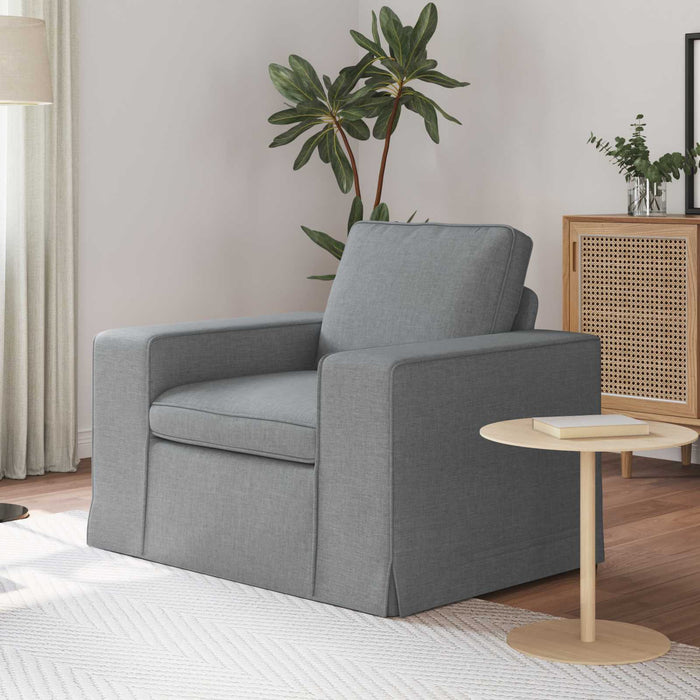 Canapea Gri deschis 102 x 80 x 82 cm Metal - WALTI WALTI