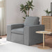 Canapea Gri deschis 102 x 80 x 82 cm Metal - WALTI WALTI
