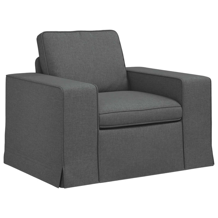 Canapea Gri închis 102 x 80 x 82 cm Metal - WALTI WALTI