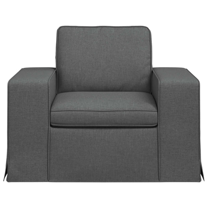 Canapea Gri închis 102 x 80 x 82 cm Metal - WALTI WALTI