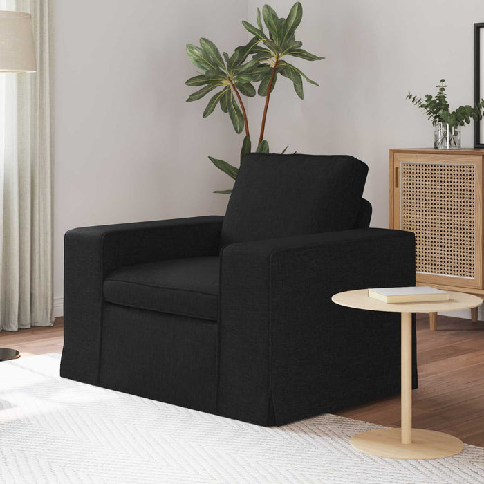 Canapea Negru 102 x 80 x 82 cm Metal - WALTI WALTI