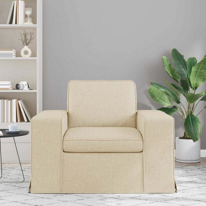 Canapea Crem 102 x 80 x 82 cm Metal - WALTI WALTI