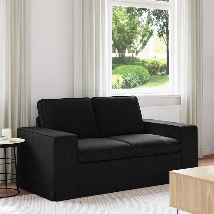 Canapea Negru 162 x 80 x 82 cm Metal - WALTI WALTI