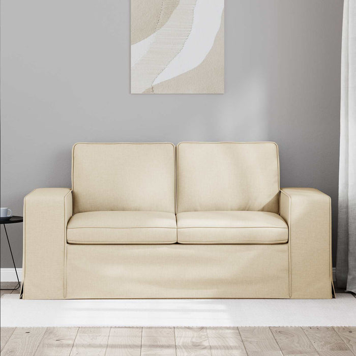 Canapea Crem 162 x 80 x 82 cm Metal - WALTI WALTI