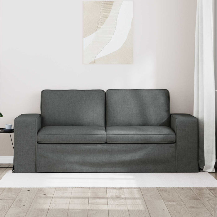 Canapea Gri închis 182 x 80 x 82 cm Metal - WALTI WALTI
