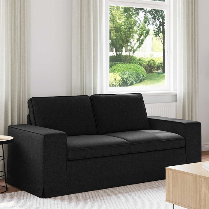 Canapea Negru 182 x 80 x 82 cm Metal - WALTI WALTI