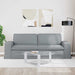 Canapea Gri deschis 222 x 80 x 82 cm Metal - WALTI WALTI