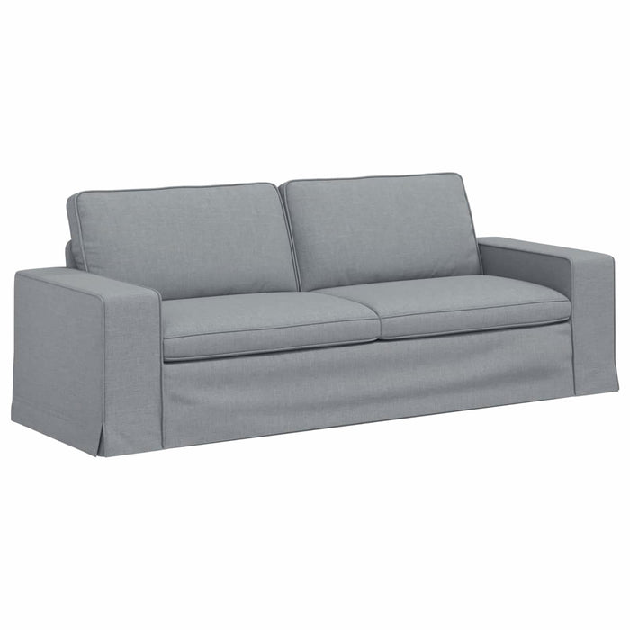 Canapea Gri deschis 222 x 80 x 82 cm Metal - WALTI WALTI