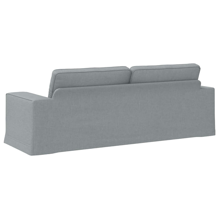 Canapea Gri deschis 222 x 80 x 82 cm Metal - WALTI WALTI
