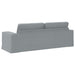 Canapea Gri deschis 222 x 80 x 82 cm Metal - WALTI WALTI