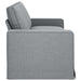 Canapea Gri deschis 222 x 80 x 82 cm Metal - WALTI WALTI
