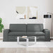 Canapea Gri închis 222 x 80 x 82 cm Metal - WALTI WALTI