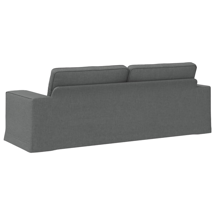 Canapea Gri închis 222 x 80 x 82 cm Metal - WALTI WALTI