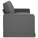 Canapea Gri închis 222 x 80 x 82 cm Metal - WALTI WALTI