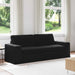 Canapea Negru 222 x 80 x 82 cm Metal - WALTI WALTI