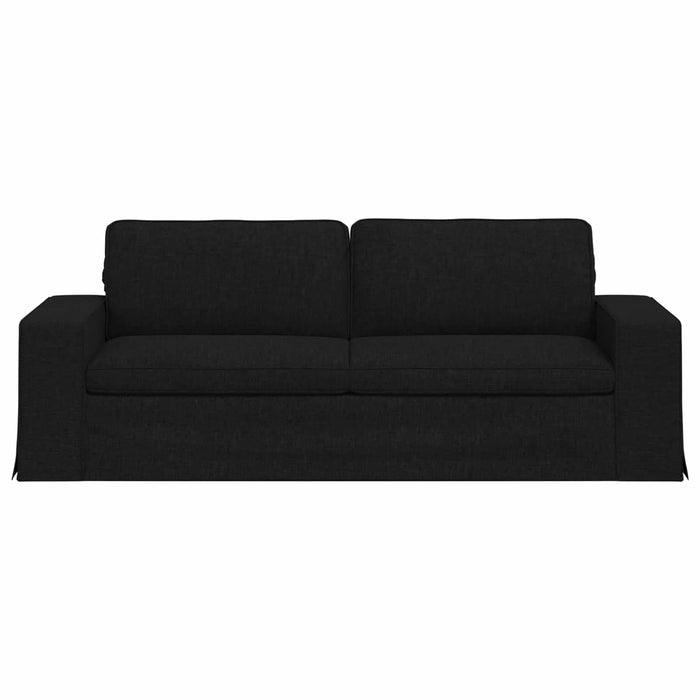 Canapea Negru 222 x 80 x 82 cm Metal - WALTI WALTI