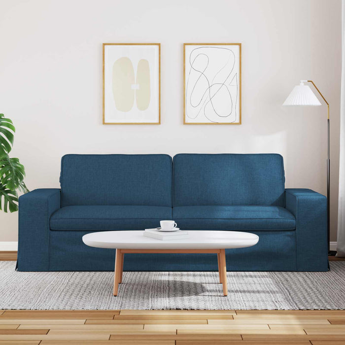 Canapea albastru 222 x 80 x 82 cm Metal - WALTI WALTI
