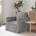 Canapea Gri deschis 78 x 78 x 80 cm Catifea - WALTI WALTI