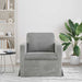 Canapea Gri deschis 78 x 78 x 80 cm Catifea - WALTI WALTI
