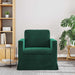 Canapea Verde închis 78 x 78 x 80 cm Catifea - WALTI WALTI
