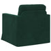 Canapea Verde închis 78 x 78 x 80 cm Catifea - WALTI WALTI
