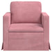 Canapea Roz 78 x 78 x 80 cm Catifea - WALTI WALTI