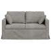 Canapea Gri deschis 138 x 78 x 80 cm Catifea - WALTI WALTI