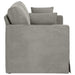 Canapea Gri deschis 138 x 78 x 80 cm Catifea - WALTI WALTI