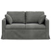 Canapea Gri închis 138 x 78 x 80 cm Catifea - WALTI WALTI