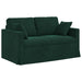 Canapea Verde închis 138 x 78 x 80 cm Catifea - WALTI WALTI