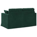 Canapea Verde închis 138 x 78 x 80 cm Catifea - WALTI WALTI