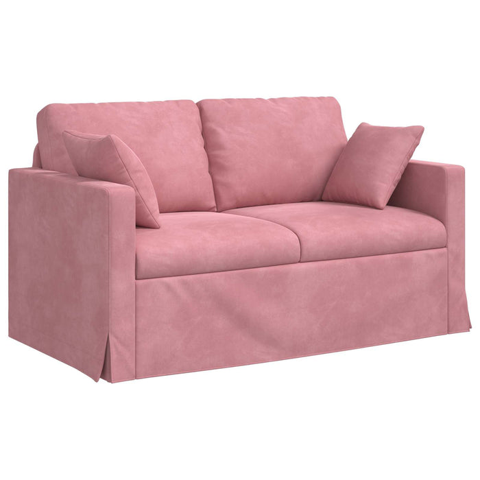 Canapea Roz 138 x 78 x 80 cm Catifea - WALTI WALTI
