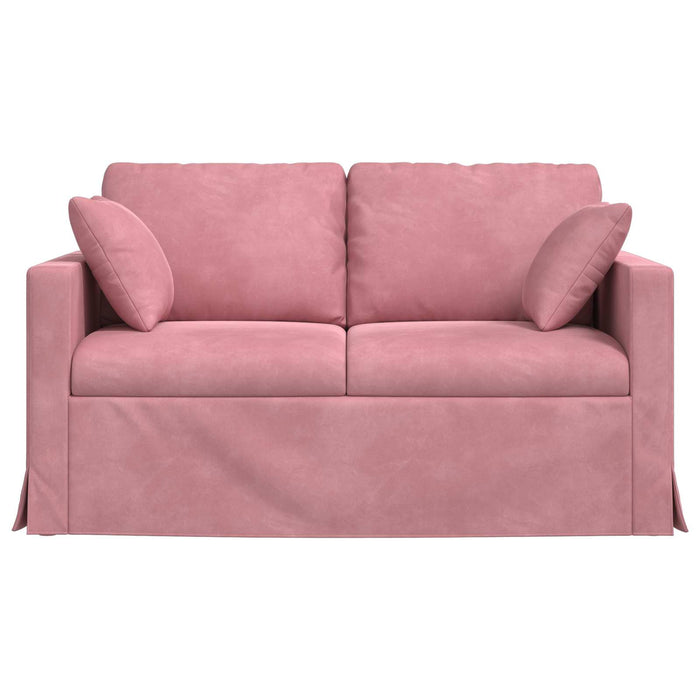 Canapea Roz 138 x 78 x 80 cm Catifea - WALTI WALTI