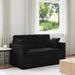 Canapea Negru 138 x 78 x 80 cm Catifea - WALTI WALTI