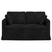 Canapea Negru 138 x 78 x 80 cm Catifea - WALTI WALTI