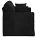 Canapea Negru 138 x 78 x 80 cm Catifea - WALTI WALTI