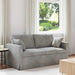 Canapea Gri deschis 158 x 78 x 80 cm Catifea - WALTI WALTI