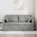 Canapea Gri deschis 158 x 78 x 80 cm Catifea - WALTI WALTI
