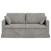 Canapea Gri deschis 158 x 78 x 80 cm Catifea - WALTI WALTI