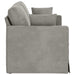 Canapea Gri deschis 158 x 78 x 80 cm Catifea - WALTI WALTI