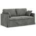 Canapea Gri închis 158 x 78 x 80 cm Catifea - WALTI WALTI
