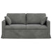 Canapea Gri închis 158 x 78 x 80 cm Catifea - WALTI WALTI